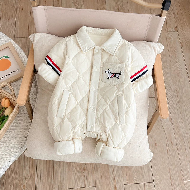 Зимний пуховик для младенцев и детей