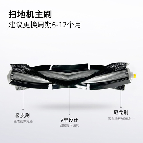 Suitable for Ecovacs sweeping robot T10 accessories rag roller brush side brush dust bag X1OMIN/PRO filter