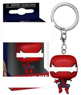 Keychain transfronterizo dibujos animados colgante regalo hecho a mano