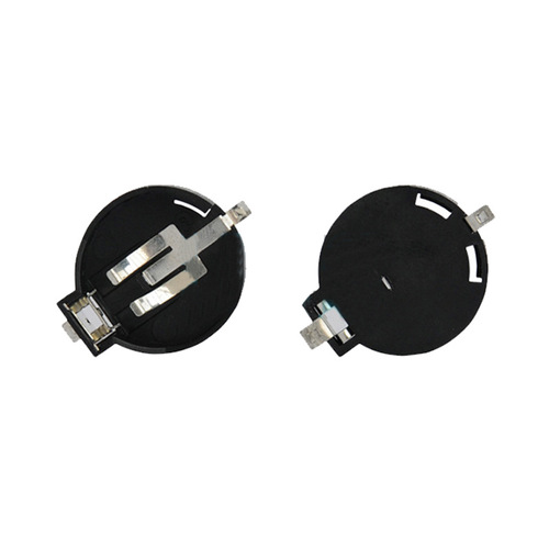 CR2450 battery holder BS-2450-3SMT3V horizontal plate button battery holder battery box environmentally friendly battery