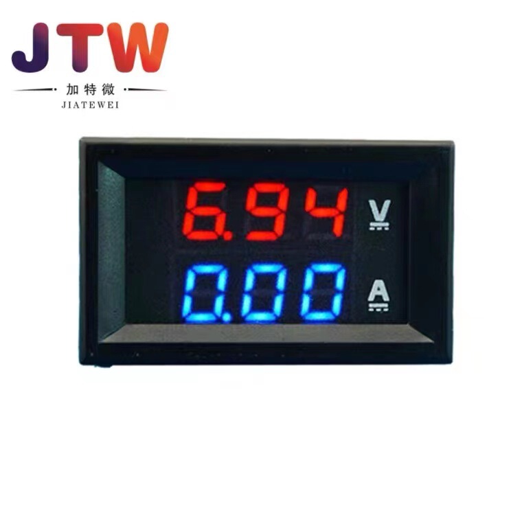 DC0-100V/10A 50A 100A LED DC dual display digital current voltmeter digital meter