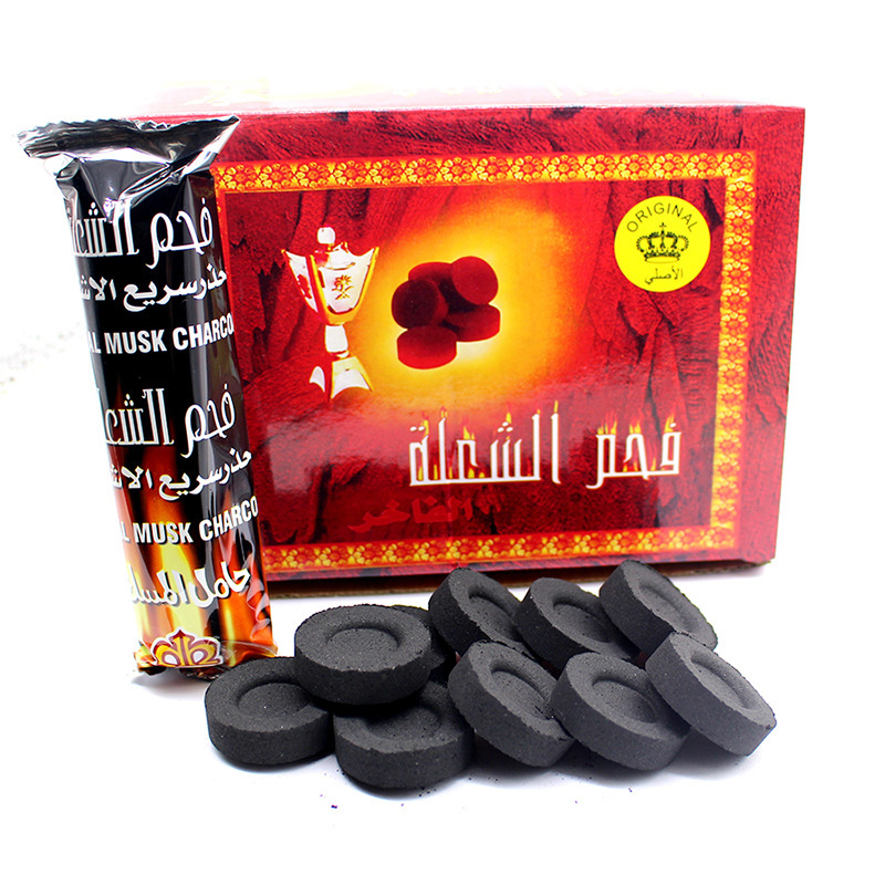 Fruitwood Quick-Burning Charcoal, Smokeless and Easy to Ignite, Outdoor Barbecue Charcoal, Tea-Cooking Charcoal, Shisha Charcoal, Outdoor Barbecue Charcoal