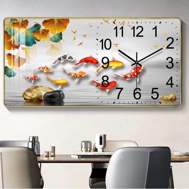 Cross-Border Amazon Source Factory Horizontal Rectangular Wall Clock Living Room Clock Home Wall Clock Quartz Clock Cross-Border Amazon Source Factory Horizontal Rectangular Wall Clock Living Room Clock Home Wall Clock Quartz Clock