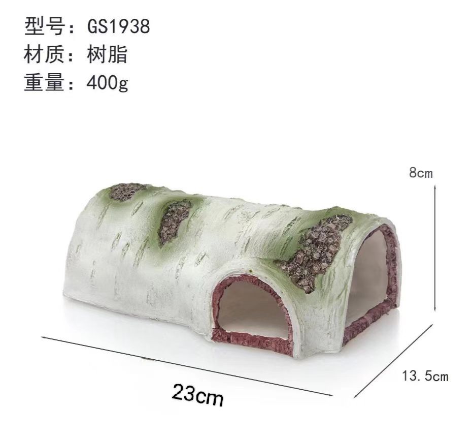 Decoración de paisajismo de peceras, raíces de árboles, corteza de árboles, agujeros de árboles, agujeros de refugio, peces y camarones, descansos, casas de refugio, desove, cría, fábrica de madera hundida