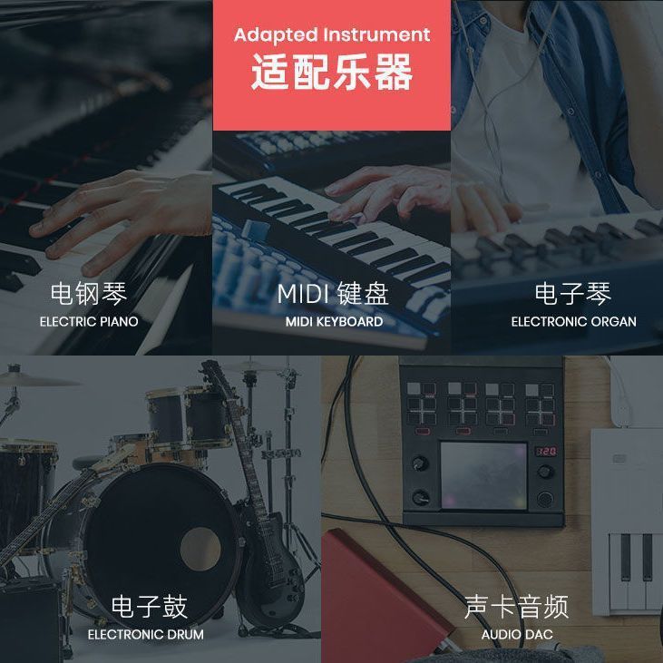 Apple type-c Android Micro USB 電子ピアノケーブル iPhone スリーインワン OTG 接続に適しています。|undefined