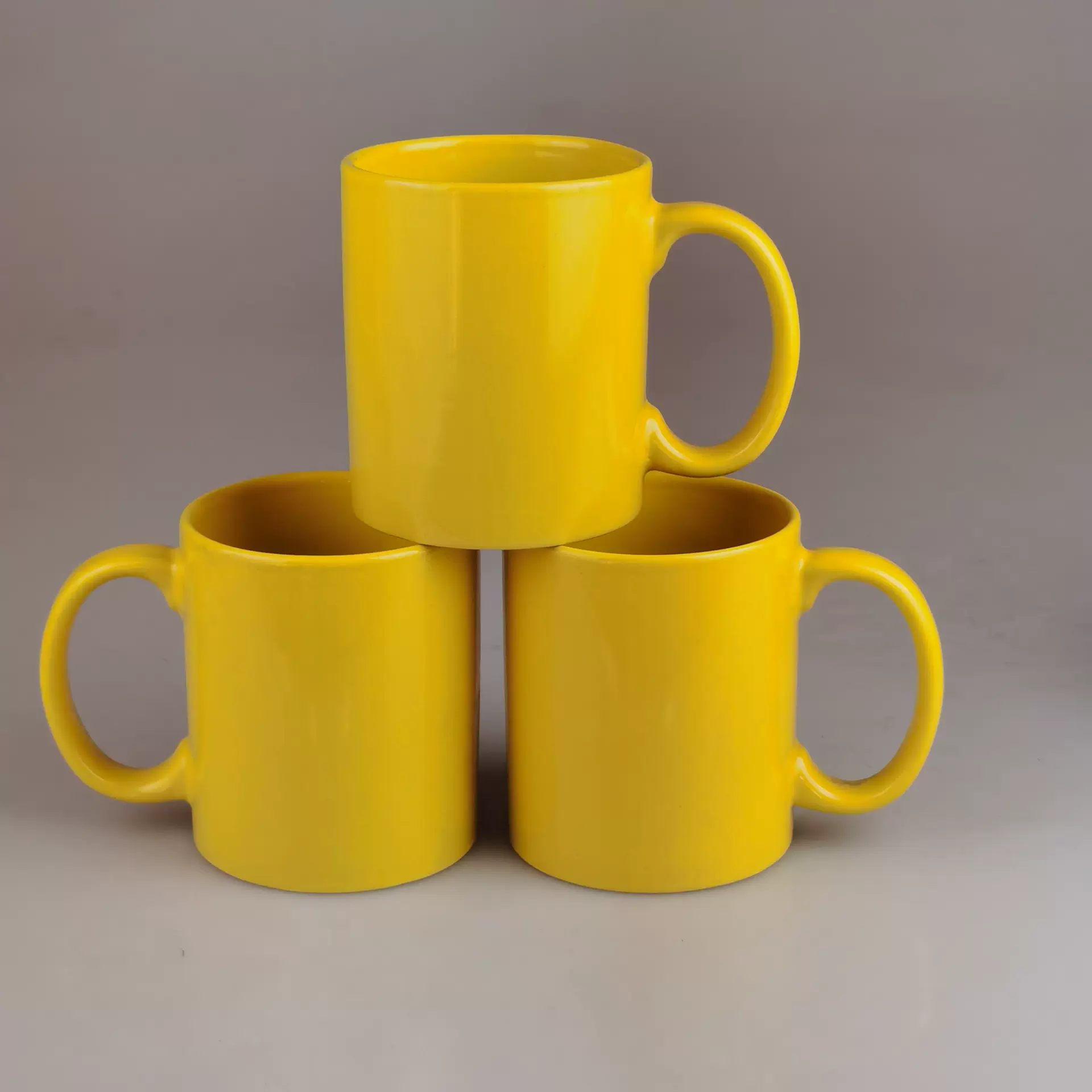 直筒简约马克杯 色釉国际杯 创意咖啡陶瓷杯 支持logo制作水杯