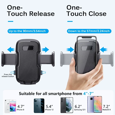 Mobile Phone Navigation Bracket Retractable — Car phone holder
