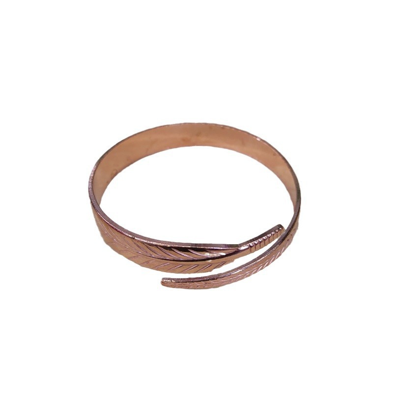 Elegant retro copper bronze bracelet, European style, Birthday gift 5