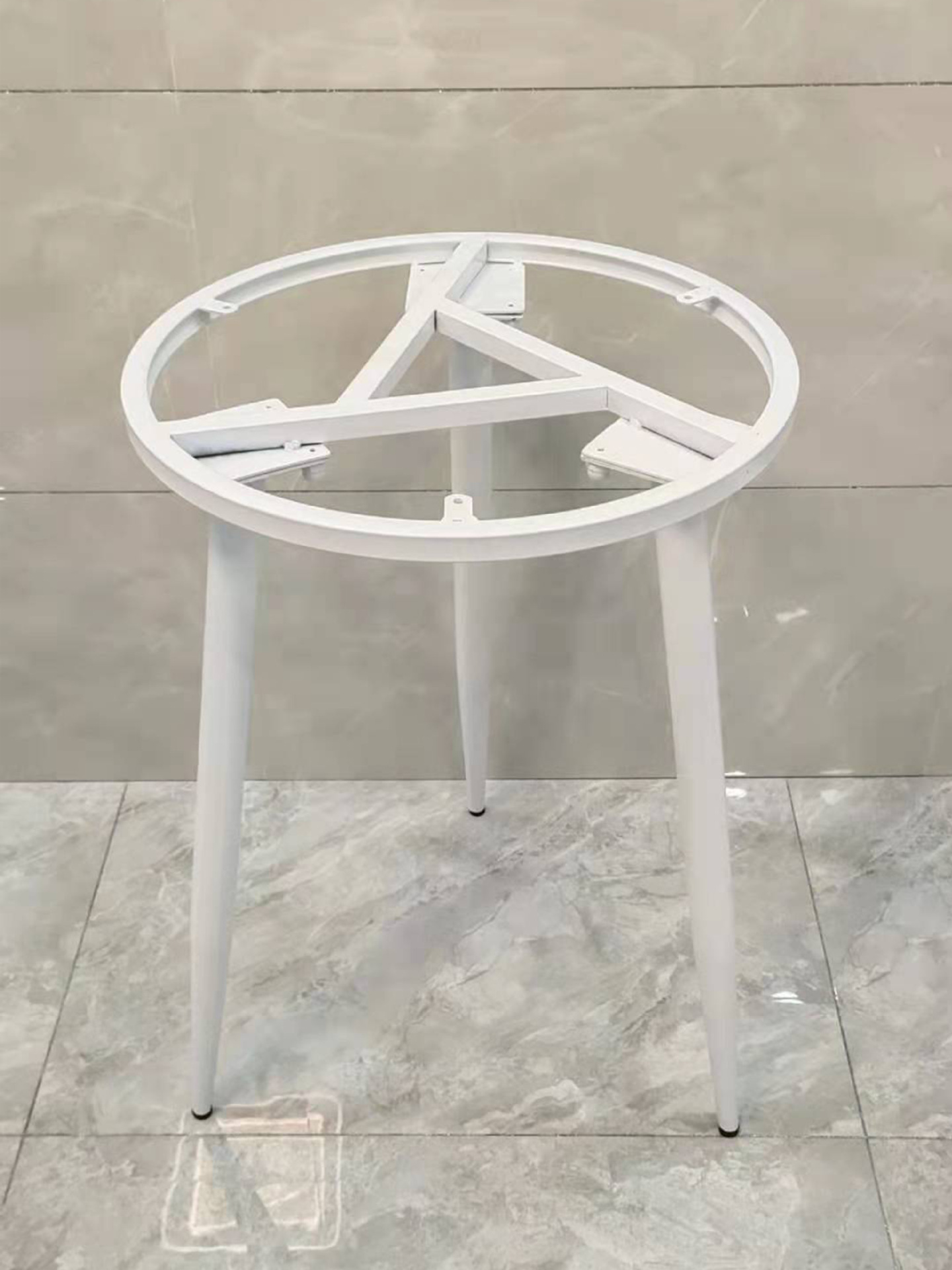 6 번 흰색 직경 40 높이 60cm 단일 선반