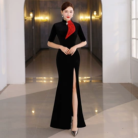 旗袍;舞台/表演服;披肩