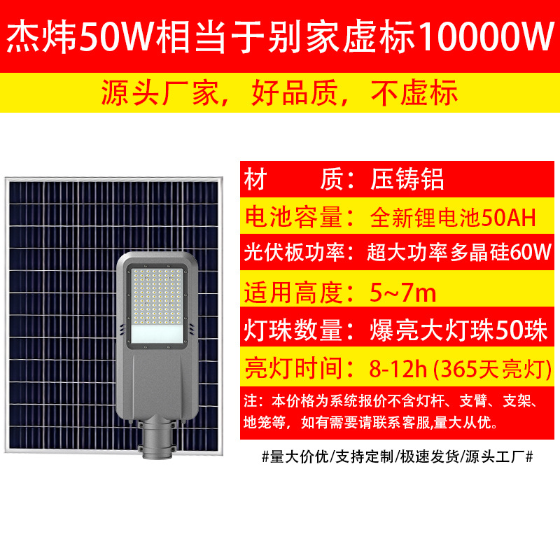 Luz solar personalizada ingeniería al aire libre carretera lámpara de patio al por mayor 100W LED lámpara de pared resaltada impermeable