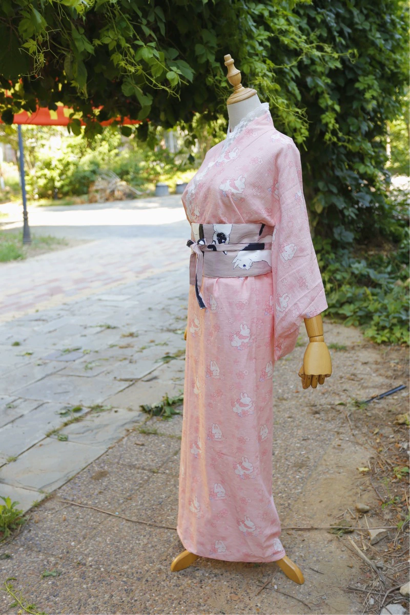 Cotton Japanese bathrobe