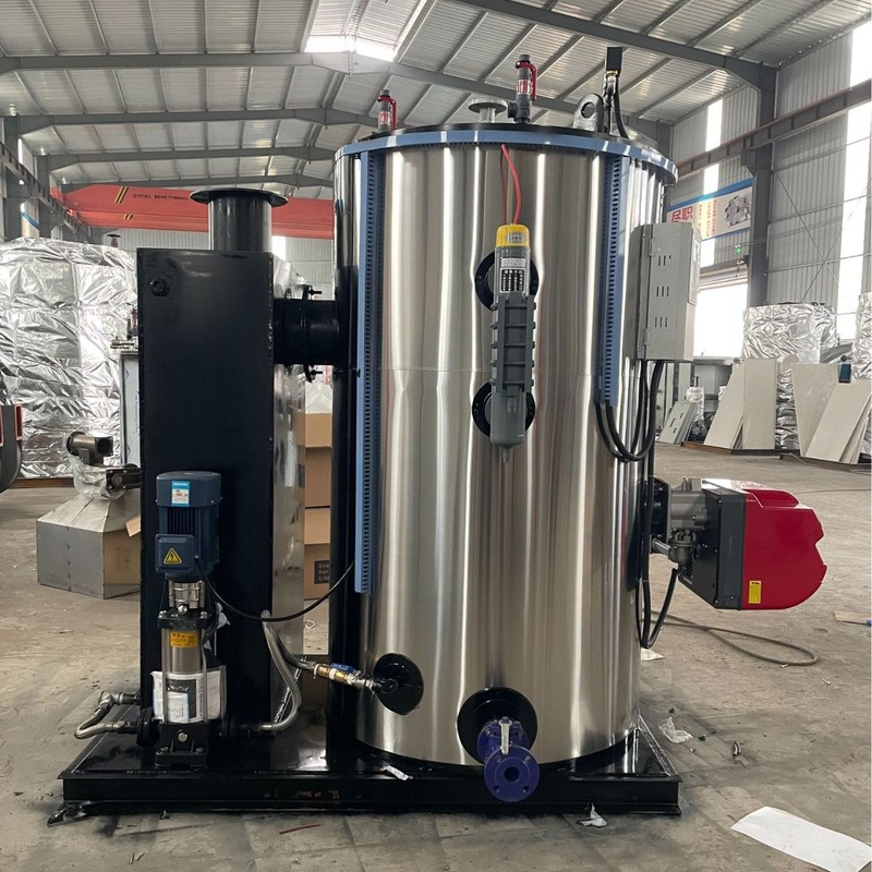 垂直型燃料ガス蒸気発生器熱源機、ミキシングステーション、ミキシングステーション、プール加温、梁工場、蒸気養生|undefined