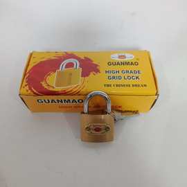 短头铜锁木门锁头防盗锁推拉门独立小型挂锁小锁子小号门锁卧室便