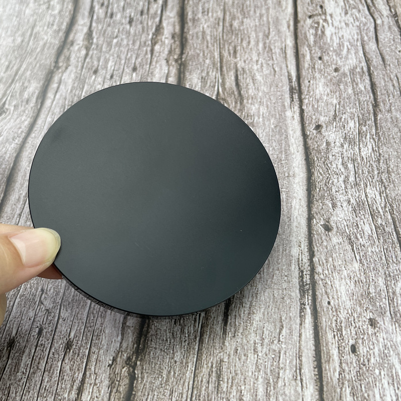 デスクトップ用丸型ワイヤレス充電器ケース、プラスチック製丸型2ピース式カムロックワイヤレス充電器ケース98MM|undefined
