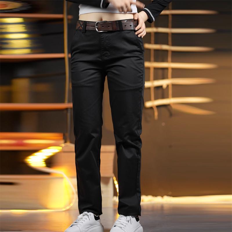 High-End Men's Pants Spring and Autumn Slim Straight 2026 New Style Young Men's Casual Pants