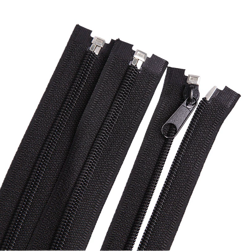 Спот № 3 цветной открытый хвост направляющая молния сумка для одежды брюки черно-белый 5 нейлонового кода молния оптовая продажа