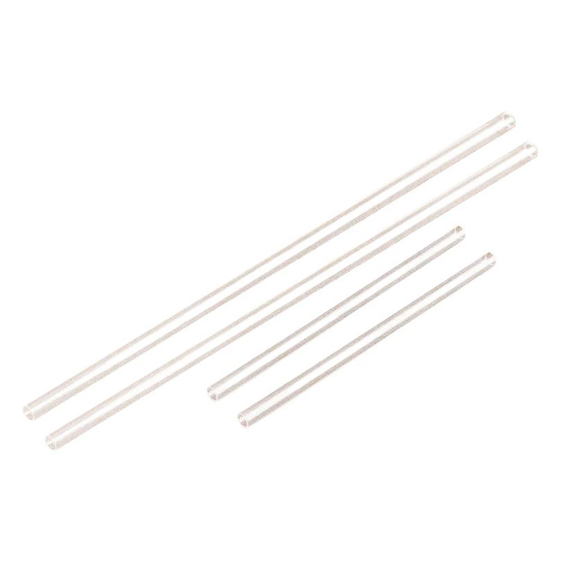 Производители поставляют акриловую трубку для благовоний прозрачную пластиковую трубку для благовоний набор алоэ пробная трубка для благовоний в наличии оптом