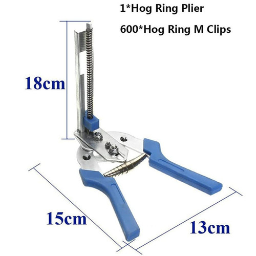 Binding cage clamp set cage scattered nail clamp repair cage M-type nail clamp clip fastener Chicken cage rabbit cage repair clamp factory direct supply