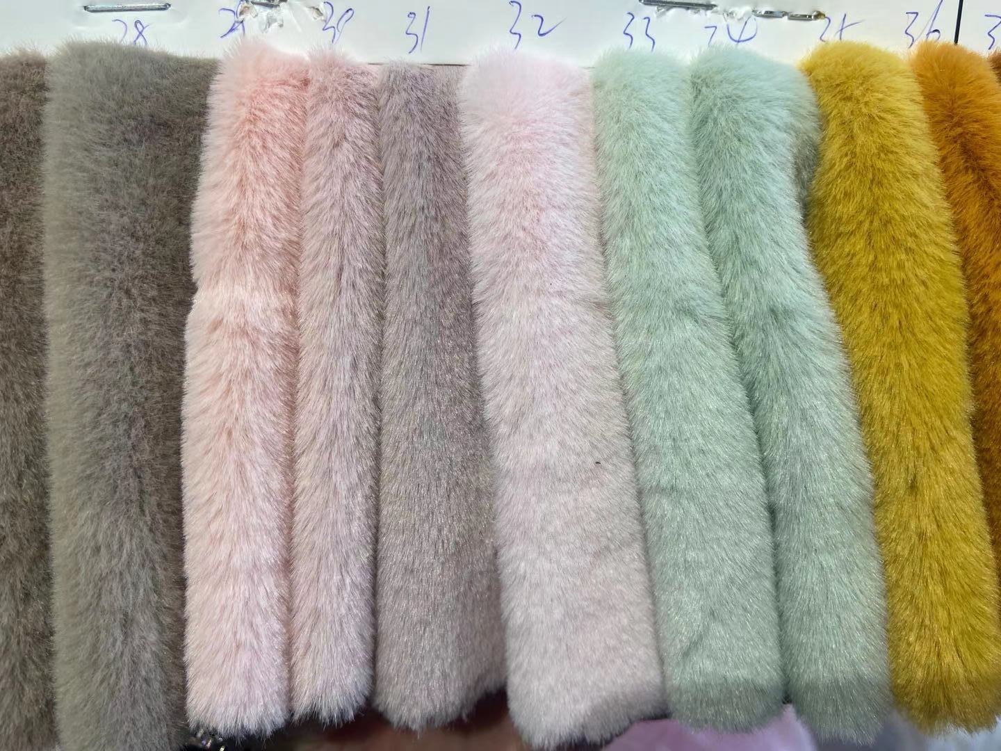 600g conejo visón pequeña tela de visón europeo súper suave delgada suave conejo visón imitación conejo piel collar zapatos y sombreros caliente bolso ropa forro