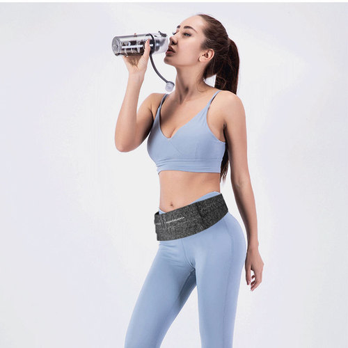 New sports running waist bag for men and women outdoor running equipment, elastic waterproof reflective mobile phone bag, close-fitting small waist bag