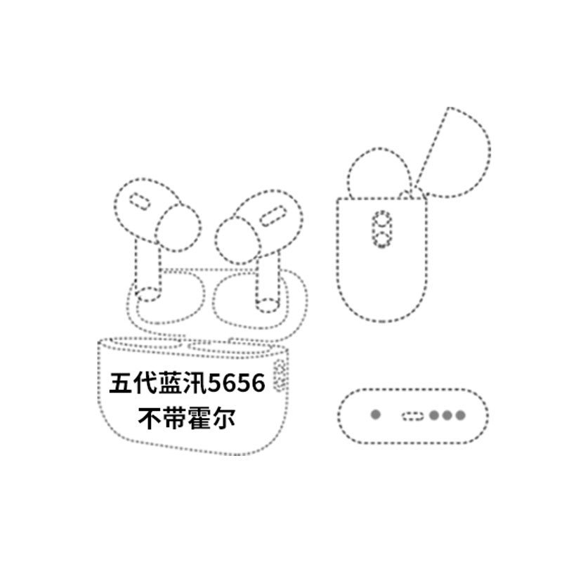 Huaqiangbei 第 2 世代、第 3 世代、第 4 世代、第 5 世代 Bluetooth ヘッドセット Pro4Pro6 ジェリー ブルー フラッシュ クロスボーダー 超長バッテリー寿命|undefined