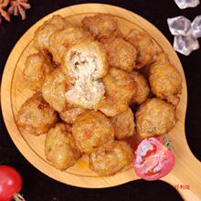 肉丸干炸猪肉丸炸肉丸肉炸肉圆烧汤丸子烧菜煲汤丸子冷冻半成品