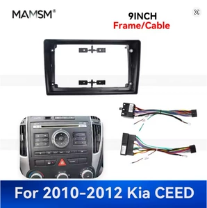 2010-2012 Kia Ceed Mərkəzi Nəzarət Naviqasiya Çərçivəsi Android Audio Paneli 9 düym