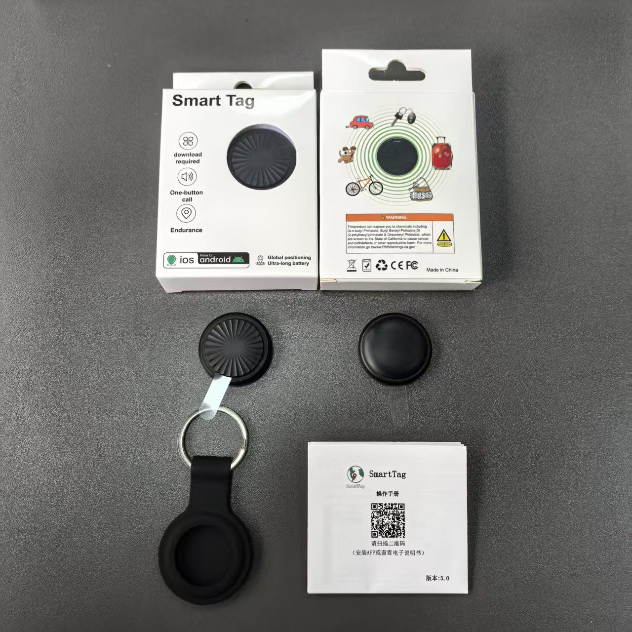 Global AirTag Localizador a prueba de pérdida de Apple IOS Find My Smart Bluetooth Locator Tracker