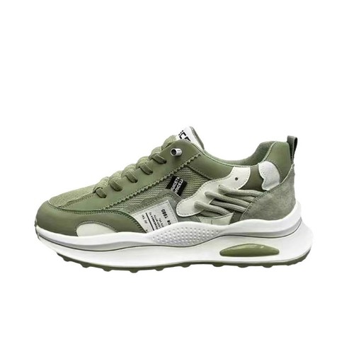 Summer Men's Shoes New Arrival Thick Sole Height Increase Dad Shoe Men's Sporty Casual Shoes Versatile Mesh Gengxiang Trendy Shoes