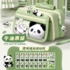 Genuine [9 layers large capacity] avocado green + 50 stickers