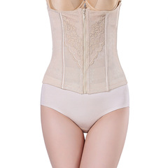 New zipper body shaping waistband to tighten belly belt postpartum girdle shapewear 3696