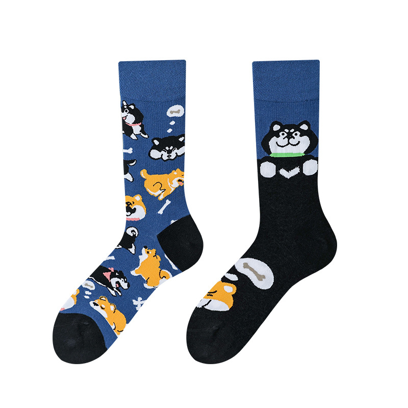 Ab196c perro persiguiendo huesos