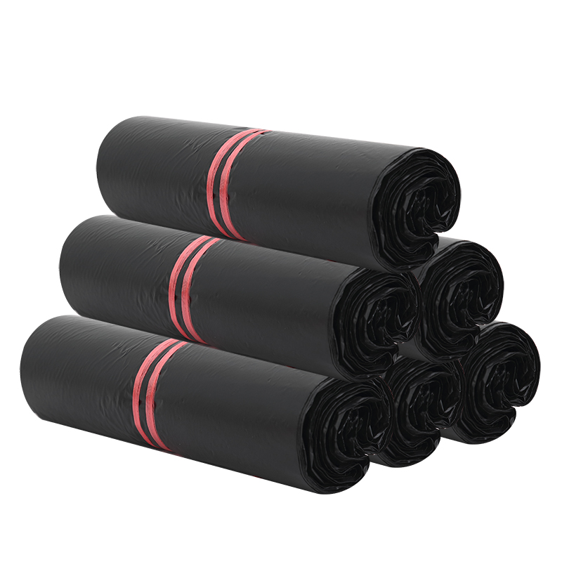 Bolsa de entrega delgada negra bolsa de entrega al por mayor bolsa de entrega personalizada bolsa de embalaje impermeable bolsa de embalaje de plástico logístico