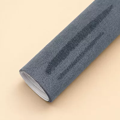 Self-Adhesive Suede Fabric for Car, Car roof lining - 1020cm-cement-gray