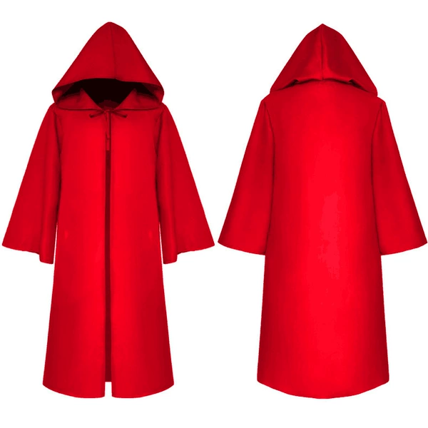 Red trench coat