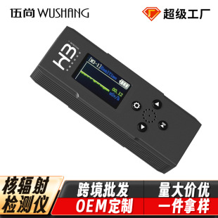 Big passenger nuclear radiation detector hand-held family α β γ nuclear wastewater alarm Geiger Miller counting detector