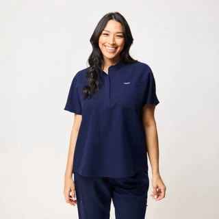 新款弹力洗手衣套装短袖医生服护士服女美容院工作服手术室刷手服