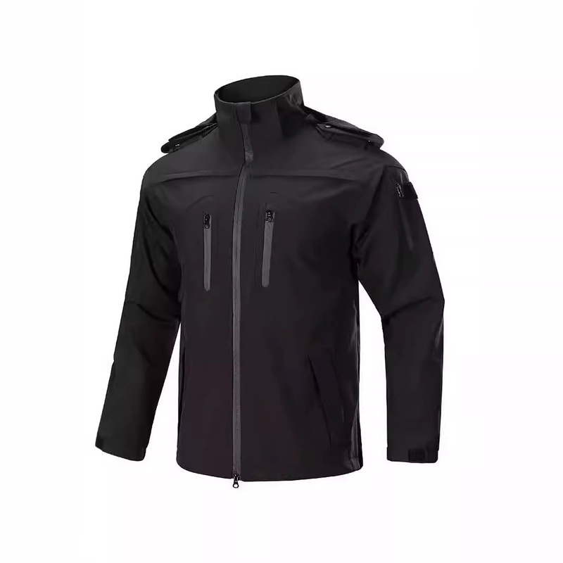 5.11 Black Autumn and Winter Waterproof Tactical Soft Shell Jacket Security Patrol Jacket Hidden Top Windproof