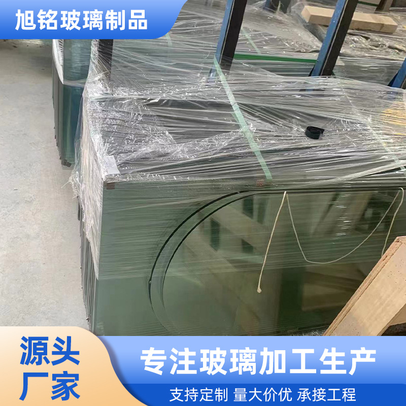 厂家生产防爆耐高温家具台面玻璃超白钢化玻璃深加工原片玻璃批发