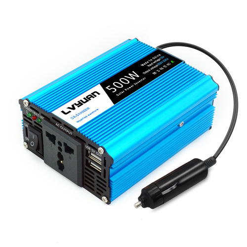 Chenxingwave 500W Car Power Inverter 12V to 220V Dual USB Inverter Wholesale Customization