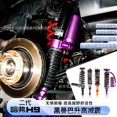 damping system Black Mamba Nitrogen Hydraulic Shock