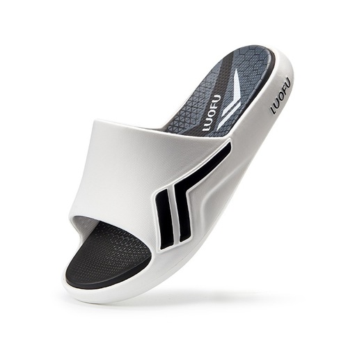 Luofu  new printed non-slip bathing sports outdoor men's and big children's indoor all-in-one summer slippers wear-resistant