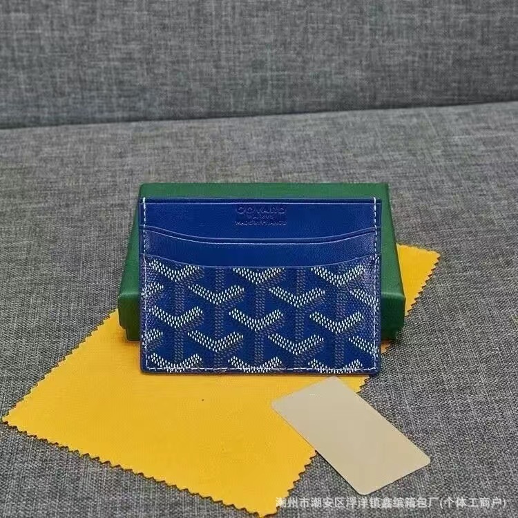 Goyard戈雅小卡包超薄经典款狗牙真皮护照卡套女士收纳卡片夹钱包|undefined