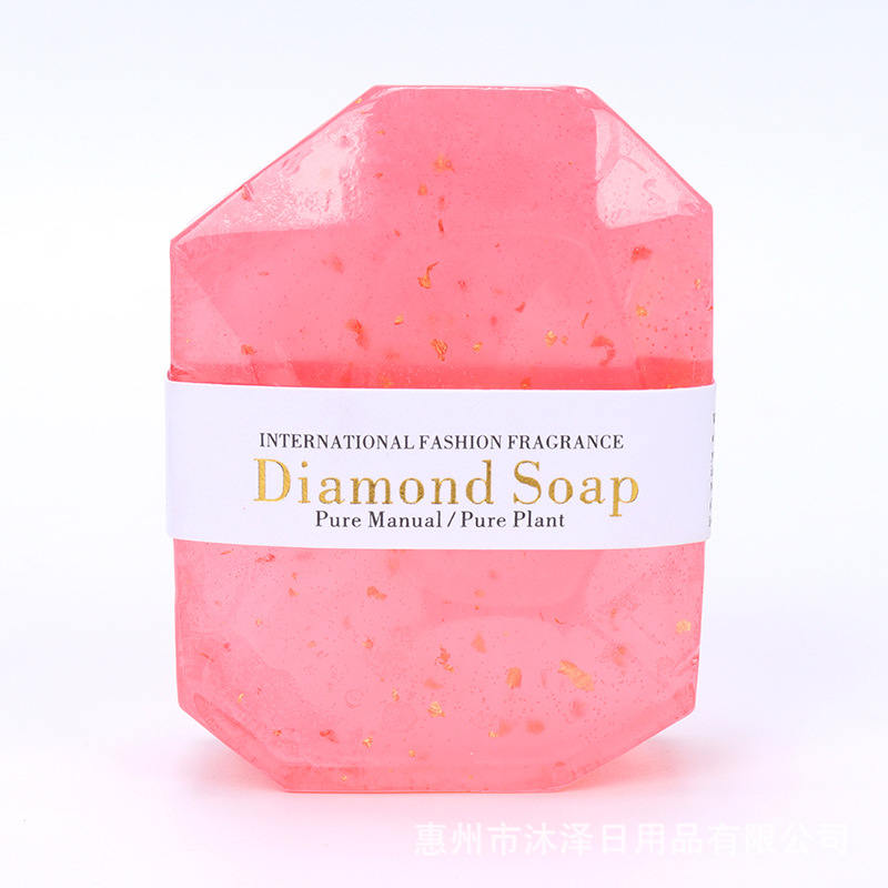 핑크 로즈 젬 비누