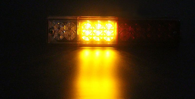 20LED RV trailer tail light assembly 24v atv yacht trailer accessories 12v bright waterproof tail light car light