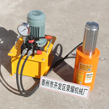 油压车用大吨位液压千斤顶100t同步分体式双作用液压千斤顶电动