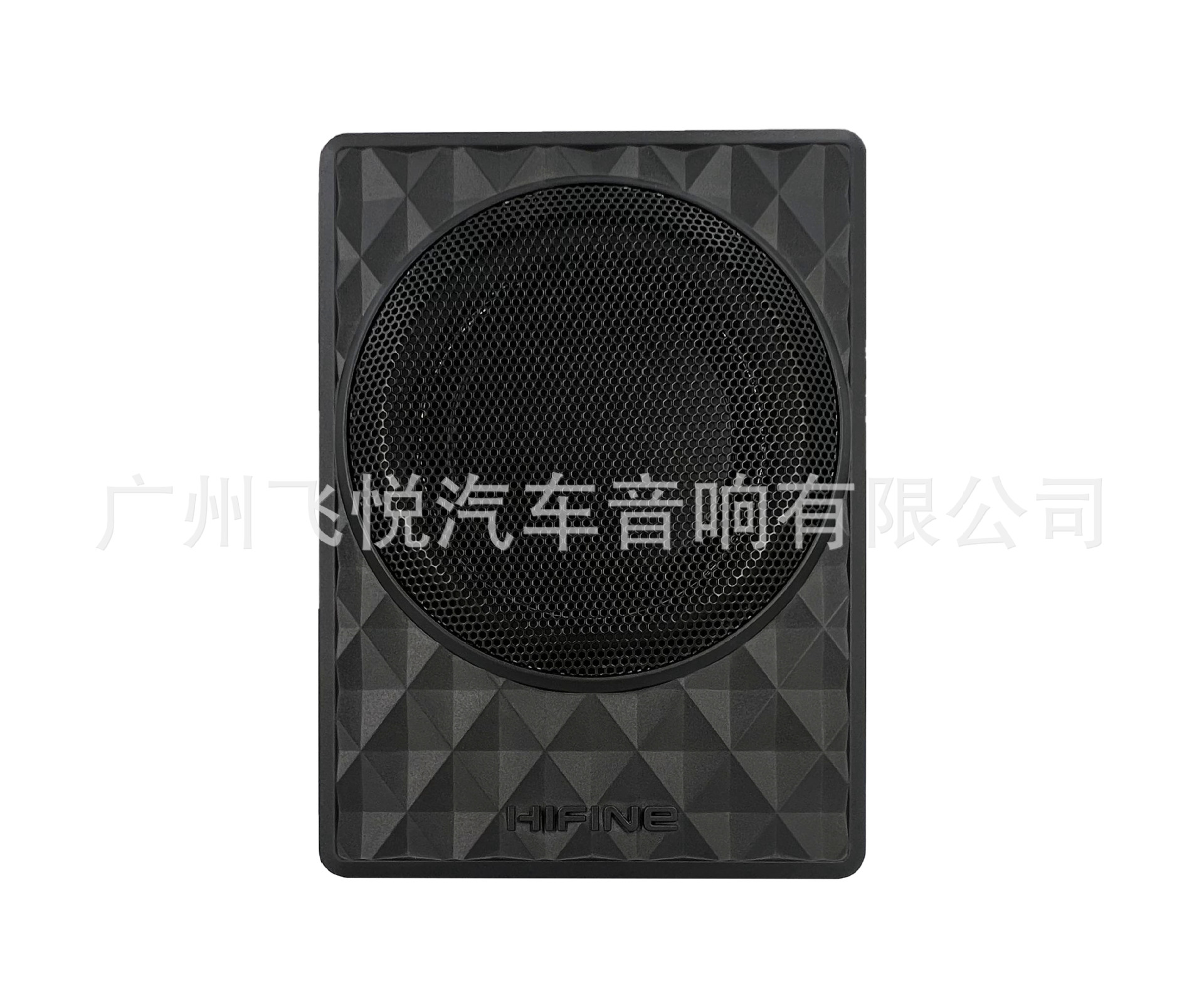 HIFINE Car Audio Subwoofer Slim 6 inch 100W Under Seat