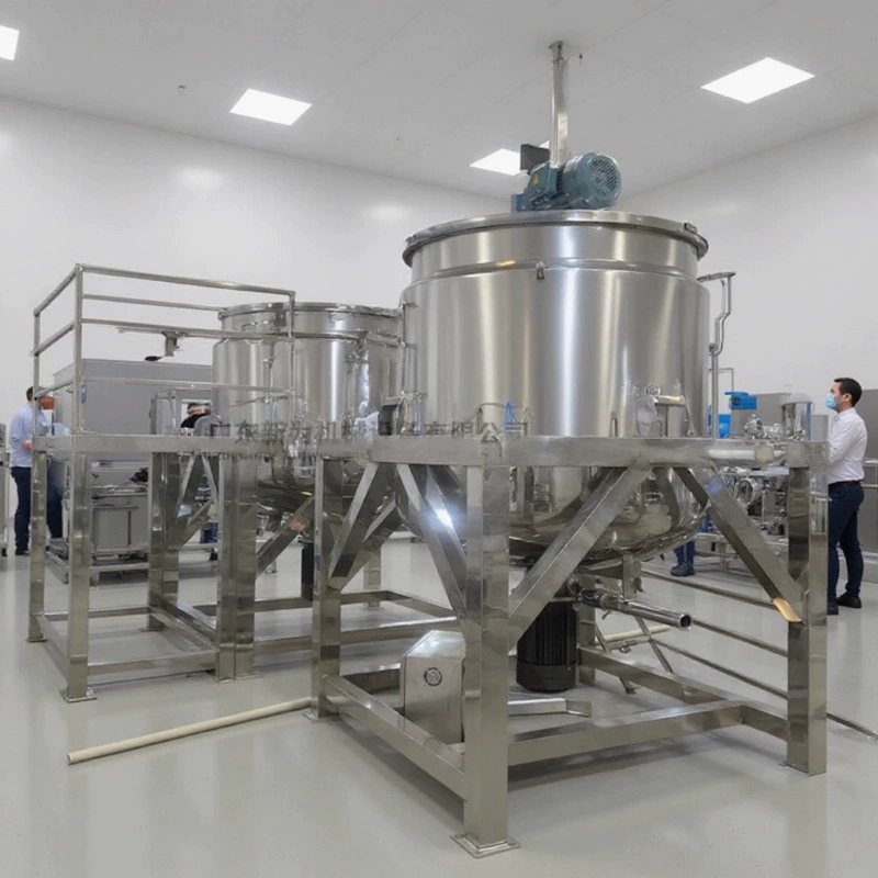 Производитель выпускает ламинированные нагревательные смесительные баки, бочки для смешивания медового сиропа, бочки для пищевых ингредиентов из нержавеющей стали 304.