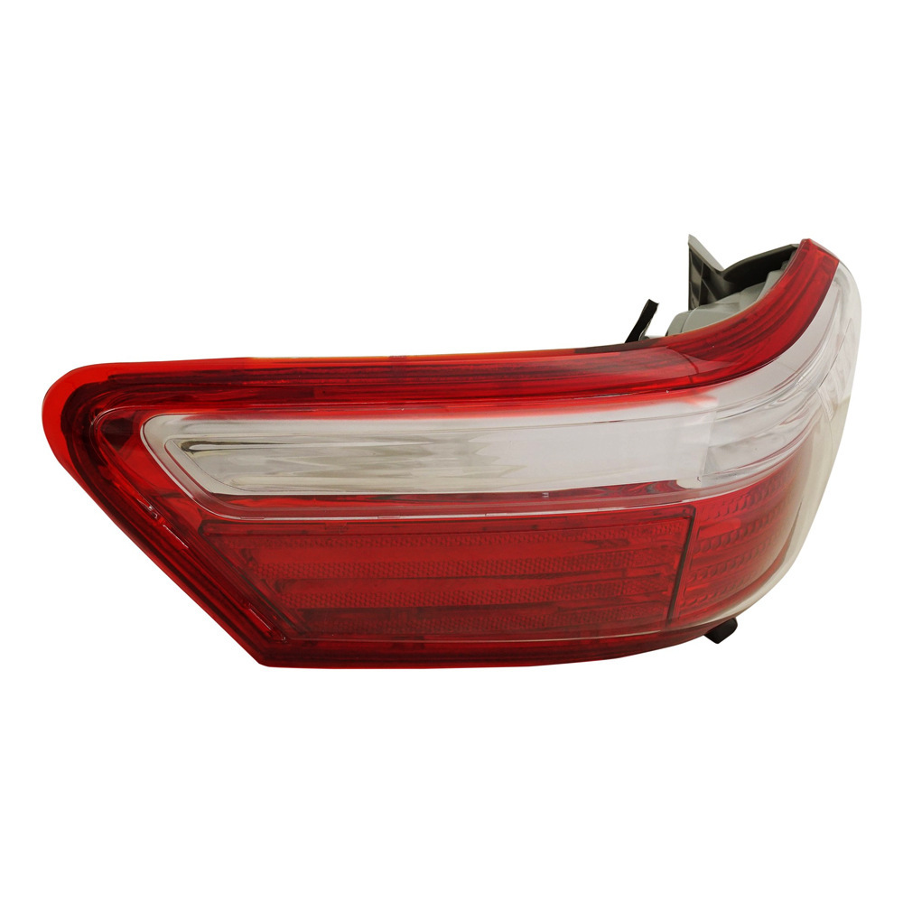 Aplicable a Toyota Camry 2007 / 08 / 09 años de luz trasera semieconjunto de luces de marcha atrás izquierda y derecha luces de freno de freno de aluminio